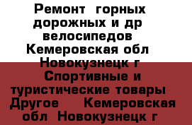 Ремонт (горных, дорожных и др.) велосипедов - Кемеровская обл., Новокузнецк г. Спортивные и туристические товары » Другое   . Кемеровская обл.,Новокузнецк г.